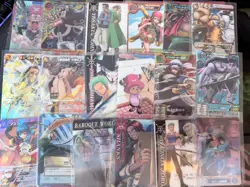 One Piece Vintage Bundle Job Lot Rare Holo Miracle Battle Berry Match Rare LP/MP - Image 1