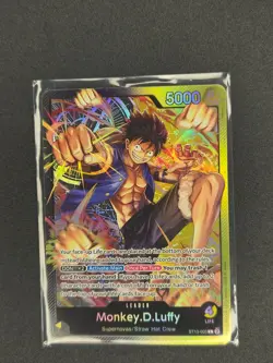 Monkey.D.Luffy (003) ST13-003 Leader Ultra Deck: The Three Brothers One Piece NM - Image 1