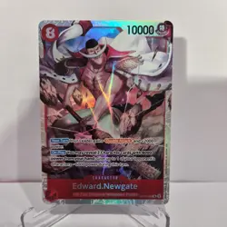 Edward.Newgate OP16-003 Super Rare The Time of Battle One Piece Foil Near Mint - Image 1