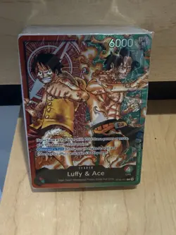 ONE PIECE ENGLISH TCG: (ST-30) Starter Deck EX: Luffy & Ace BRICK ONLY SEALED - Image 1
