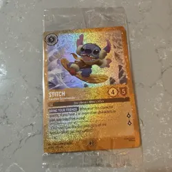 Stitch - Carefree Snowboarder 42 Disney Lorcana Promo Cards Holo - Image 1