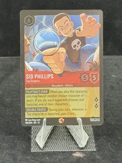 Disney Lorcana-Wilds Unknown-Sid Phillips-Toy Surgeon-#126-Cold Foil-M/NM - Image 4