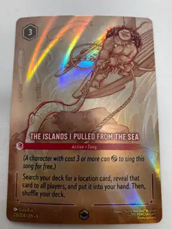 Disney Lorcana The Islands I Pulled From The Sea 216/204 Maui Enchanted - Image 2