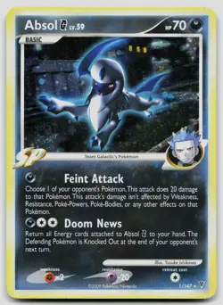 Absol G 1/147 Supreme Victors Holo Pokemon MP - Image 1