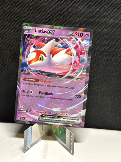 Latias ex 076/191 – Pokemon TCG Surging Sparks – Rare – NM - Image 1