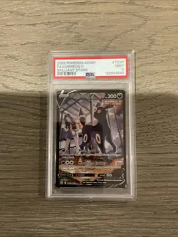 2022 Pokemon SWSH Umbreon V Brilliant Stars #TG22 PSA MINT 9 - Image 1