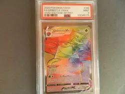 Orbeetle VMAX (Secret) Pokemon 186/185 Swsh04: Vivid Voltage Holo PSA 9 - Image 1
