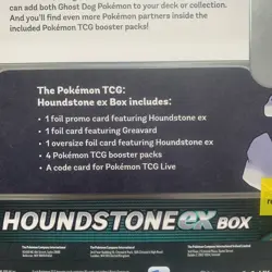 Pokemon TCG: Houndstone Ex Box NEW SEALED - Image 3
