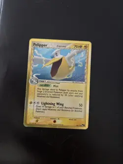 Pokemon TCG Pelipper Promo Card 14/17 Pop Series 5 Delta Species(Ungraded) - Image 2