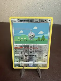 Castform 121/198 Common Chilling Reign Pokemon Reverse Holo ASAKO ITO - Image 1