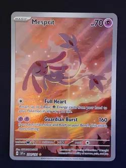 Mesprit 204/191 Illustration Rare Surging Sparks Pokemon Holo Near Mint - Image 1