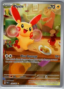 Plusle 193/182 SV04: Paradox Rift - Pokemon Card - NM - Image 1