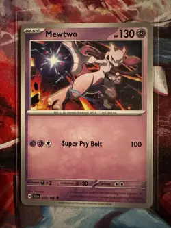 Mew & Mewtwo Pokemon Card Lot 6 Cards 151 ex Reverse Holo Japanese - Image 5