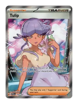 Tulip 244/182 Ultra Rare Paradox Rift Pokemon NM/M - Image 1