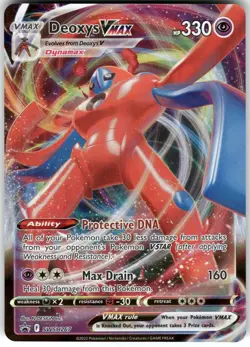 Deoxys VMAX SWSH267 Holo Promo Sword & Shield Promo Pokemon Near Mint - Image 1