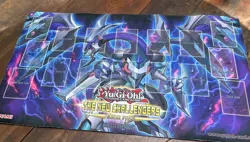 Yugioh New Challenger Sneak Peek Playmat Official Konami Tournament Mat 2014 - Image 1