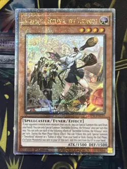 Yugioh Incredible Ecclesia, the Virtuous (New Art) Quarter Century Rare RA04 - Image 1