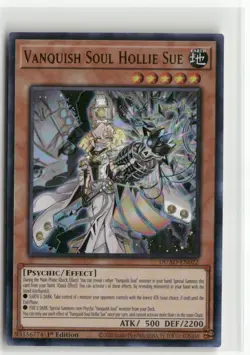 Yugioh Vanquish Soul Hollie Sue DUAD-EN022 Ultra Rare 1st Ed NM - Image 1