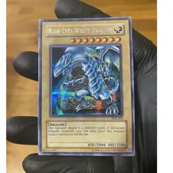 Konami YuGiOh Blue-Eyes White Dragon PCK-001 Kaiba Revenge Promo Holo - Image 1