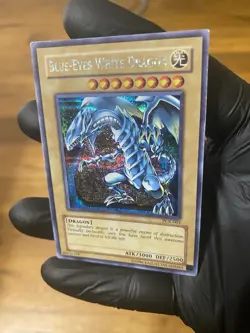 Konami YuGiOh Blue-Eyes White Dragon PCK-001 Kaiba Revenge Promo Holo - Image 3