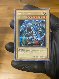 Konami YuGiOh Blue-Eyes White Dragon PCK-001 Kaiba Revenge Promo Holo - Image 5