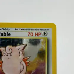 Pokemon TCG Clefable Holo Unlimited Rare Card Jungle Base Set 1/64 NM WOTC 1999 - Image 3