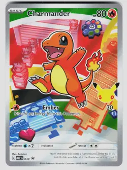 CHARMANDER 038 HOLO P ME: MEGA EVOLUTION PROMO POKEMON NM/M - Image 1
