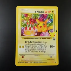 Birthday Pikachu 24 Pokemon Celebrations Collection Holo Card - Image 1