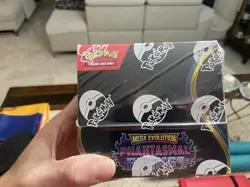 Pokemon TCG Phantasmal Flames Booster Box Sealed New English With Acrylic Case - Image 1