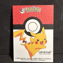 Pokemon Cubone Cracked Ice Holo 2024 Crystal Card Collection Peru US Seller - Image 2