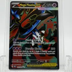 Pokemon TCG Chaos Rising Mega Floette ex #101/086 Ultra Rare NM- - Image 1