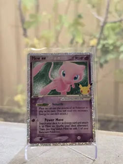 Pokemon TCG Mew EX Celebrations: Classic Collection 88/92 Holo Ultra Rare - Image 1