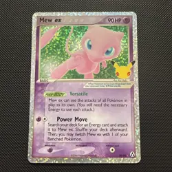 Pokemon TCG Mew EX Celebrations: Classic Collection 88/92 Holo Ultra Rare - Image 1