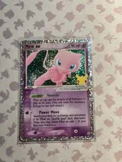 Pokemon TCG Mew EX Celebrations: Classic Collection 88/92 Holo Ultra Rare - Image 1