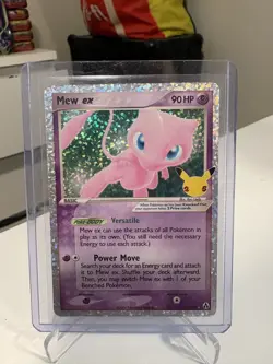 Pokemon TCG Mew EX Celebrations: Classic Collection 88/92 Holo Ultra Rare - Image 1