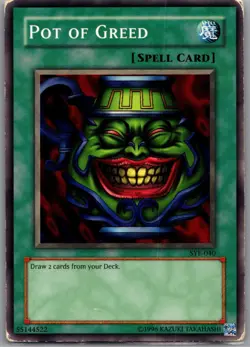 Pot of Greed SYE-040 Common Starter Deck: Yugi Evolution Yu-Gi-Oh Unlimited MP - Image 1