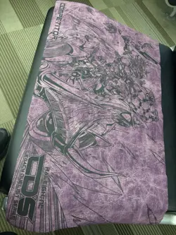Yugioh LDS Yggdrasil Gladiator Beast Heraklinos Playmat Competitor Purple -Rare - Image 1