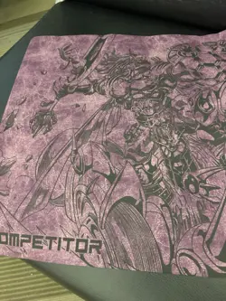 Yugioh LDS Yggdrasil Gladiator Beast Heraklinos Playmat Competitor Purple -Rare - Image 4