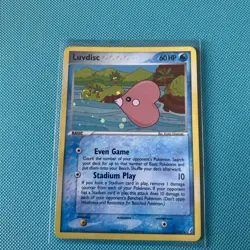 Luvdisc 7/100 Holo Rare ex Crystal Guardians Pokemon Card - Image 1