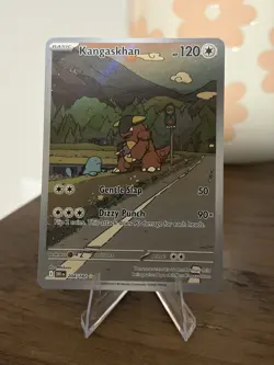 Pokemon TCG Kangaskhan 204/182 Sv10: Destined Rivals NM Condition - Image 1