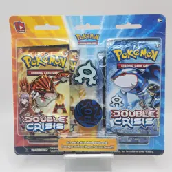 Pokemon Double Crisis Blister Pack Team Aqua Pin XY Brand New Sealed - Image 1