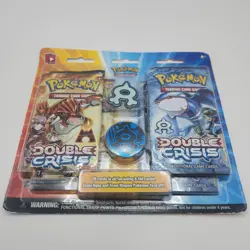 Pokemon Double Crisis Blister Pack Team Aqua Pin XY Brand New Sealed - Image 2
