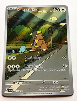 Kangaskhan 204/182 SV10 Destined Rivals Illustration Rare Near Mint - Image 1