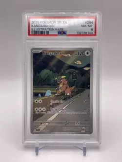 2025 Pokemon Dri-En Kangaskhan 204/182 Sv10: Destined Rivals Holo PSA 8 - Image 1