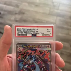 Mega Charizard X ex Full Art Ultra Premium Collection Black Star Promo 023 PSA 9 - Image 3