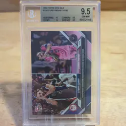 2024 Topps Now MLS #128 Lionel Messi Steph Curry BGS 9.5 GEM MINT - Image 1
