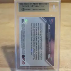 2024 Topps Now MLS #128 Lionel Messi Steph Curry BGS 9.5 GEM MINT - Image 2