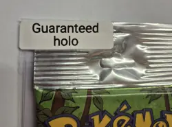 Pokemon Jungle Long Crimp Booster Pack Heavy Vintage Sealed Pokemon - Image 5