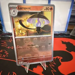 The Pokemon Company Pokemon TCG Lampent 017/086 SV: White Flare Master Ball Holo - Image 2