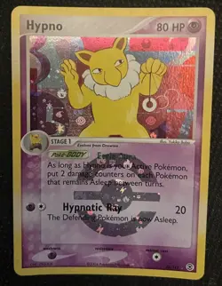 Pokemon TCG Hypno 25/112 Holo Rare EX FireRed & LeafGreen | NM/LP - Image 1